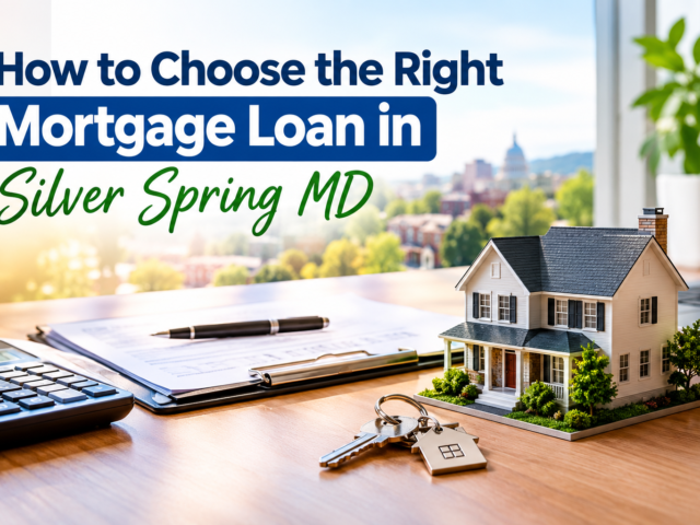 How to Choose the Right Mortgage Loan in Silver Spring MD